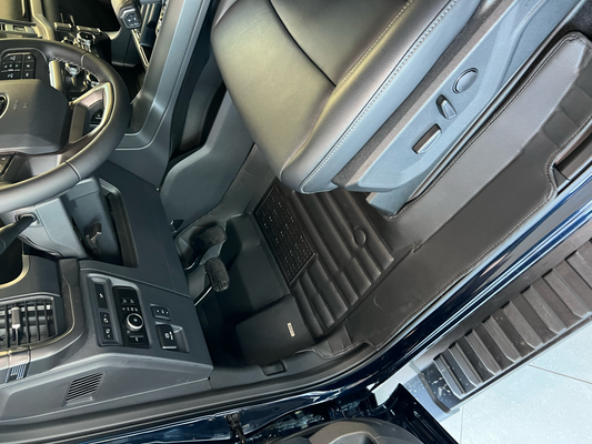 Ford F150 SuperCrew (W/O Storagebox) Floor Mats 2015-2027 | Covers Row 1 & 2
