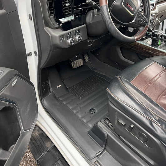 Chevrolet Silverado HD CrewCab 2020-2026 custom-fit floor mats by Mat Up!