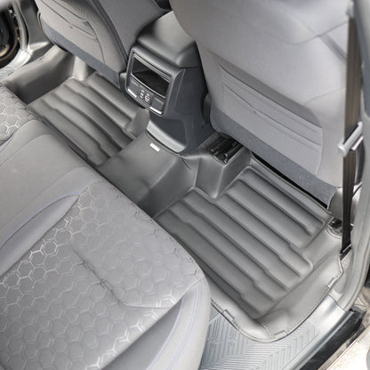 Subaru custom-fit all-weather floor mats by Mat Up!, installed