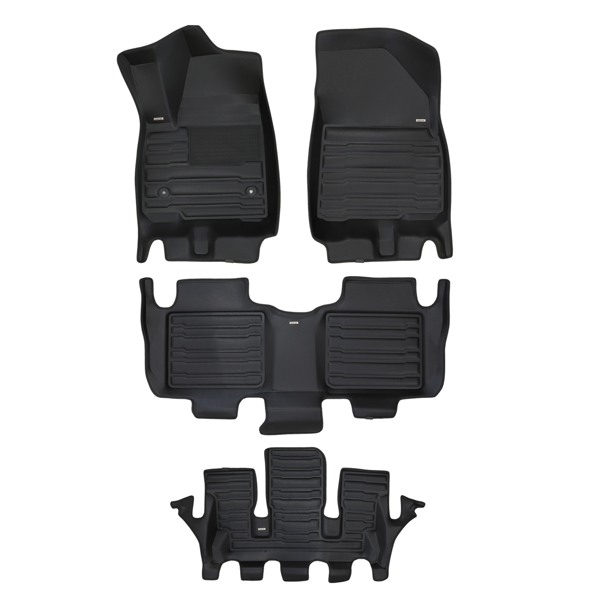 GMC Acadia (6 Seat) 2017-2023 custom-fit floor mats by Mat Up!, photo 1 of 6