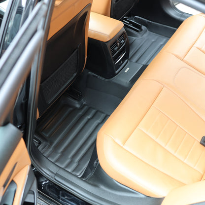 BMW custom-fit all-weather floor mats by Mat Up!, installed