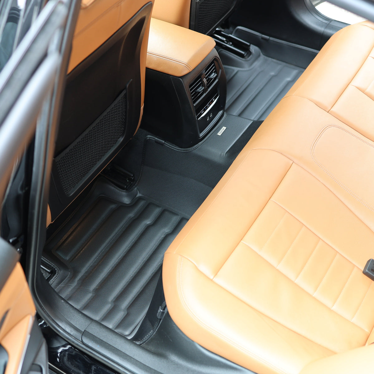Mini custom-fit all-weather floor mats by Mat Up!, installed
