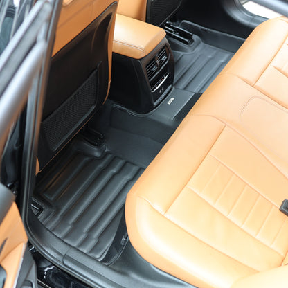 Mini custom-fit all-weather floor mats by Mat Up!, installed