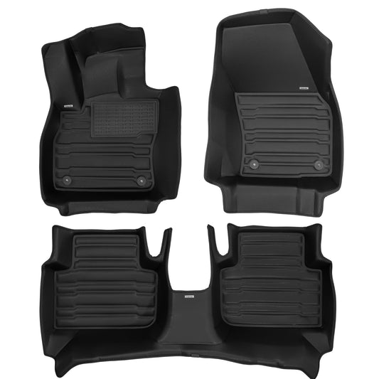 Tesla Model Y RWD with Trunk 2026-2027 custom-fit floor mats by Mat Up!, photo 1 of 5