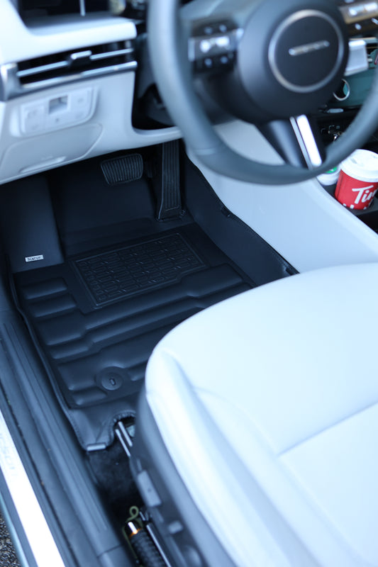 Hyundai Tucson Hybrid Floor Mats 2022-2027 | Covers Row 1 & 2