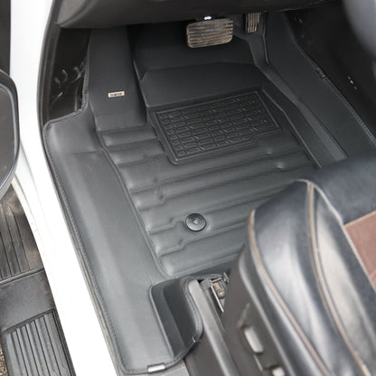 GMC custom-fit all-weather floor mats by Mat Up!, installed