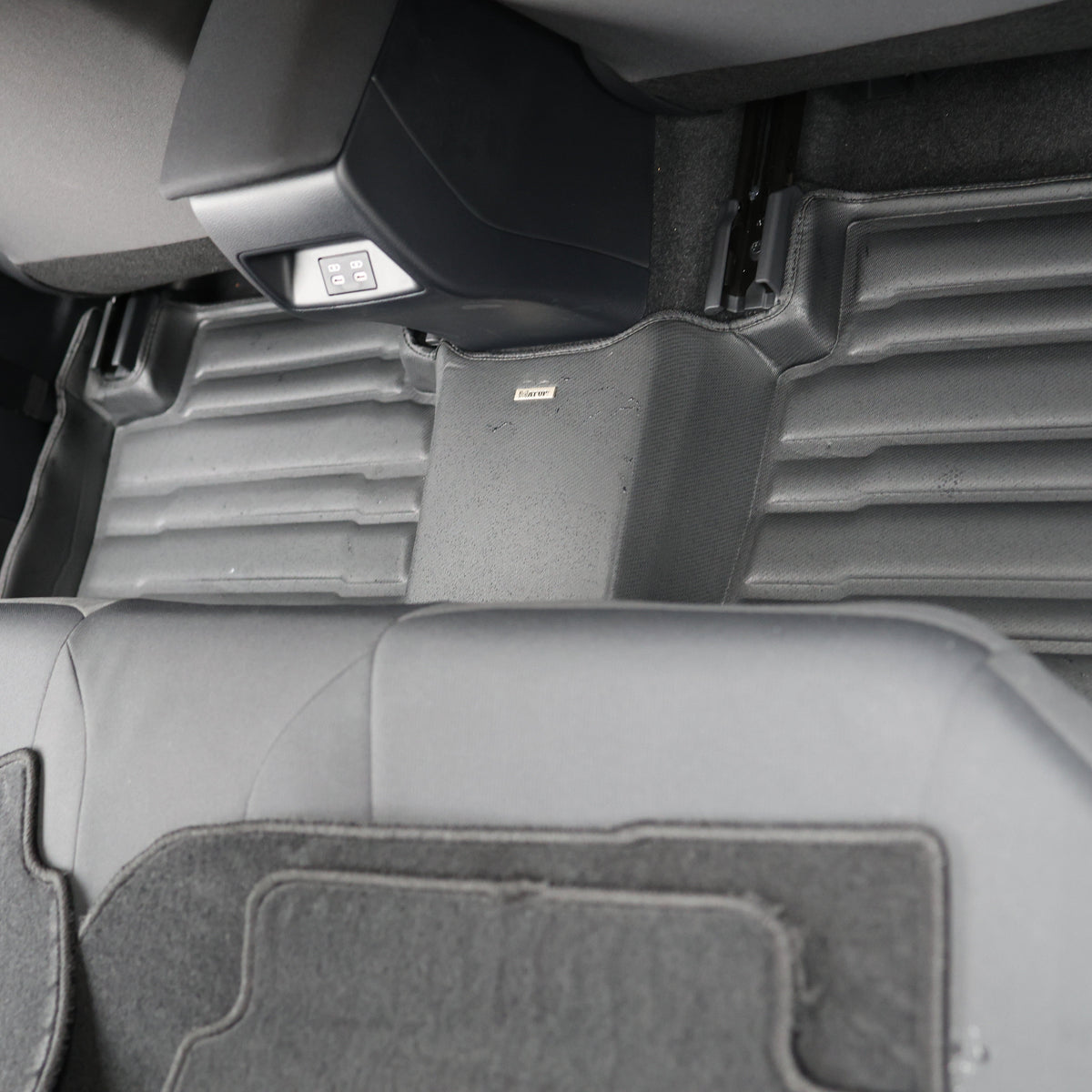 Toyota custom-fit all-weather floor mats by Mat Up!, installed
