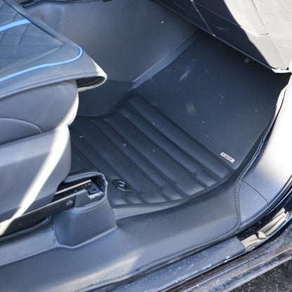 Toyota Tacoma (Double Cab) 2024-2027 custom-fit floor mats by Mat Up! – rows 1 & 2