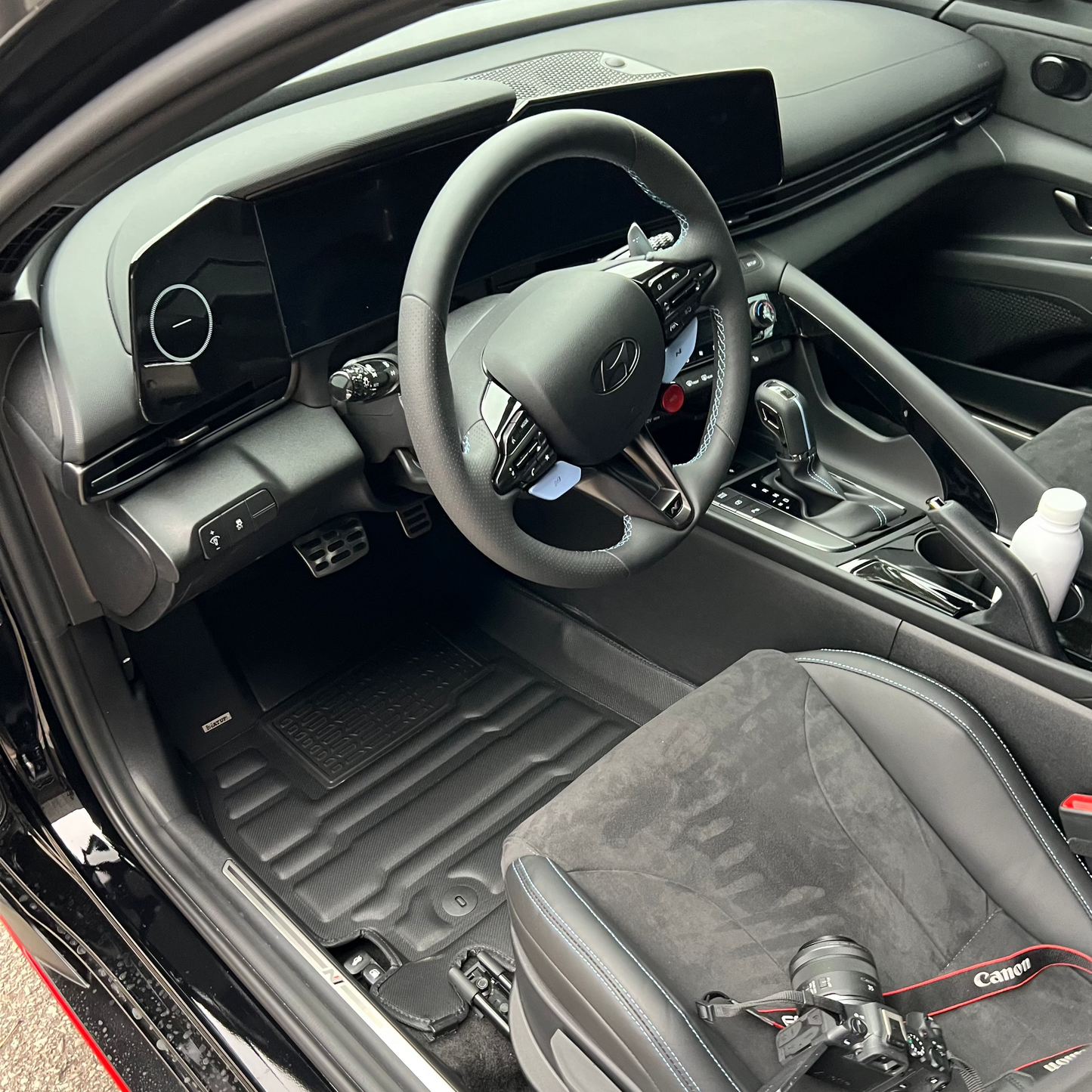 Hyundai Elantra Hybrid Floor Mats 2021-2026 | Covers Row 1 & 2