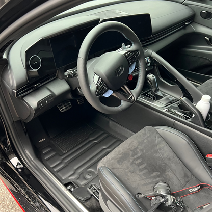 Hyundai Elantra Hybrid Floor Mats 2021-2026 | Covers Row 1 & 2