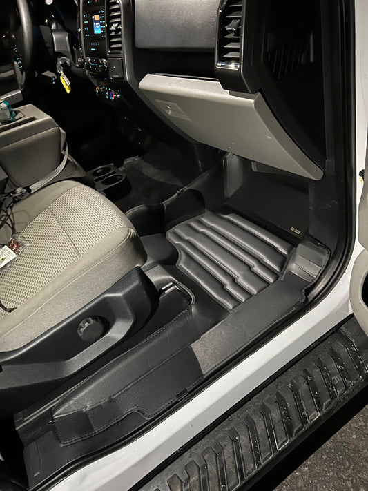Ford F150 SuperCab Floor Mats 2015-2027 | Covers Row 1 & 2