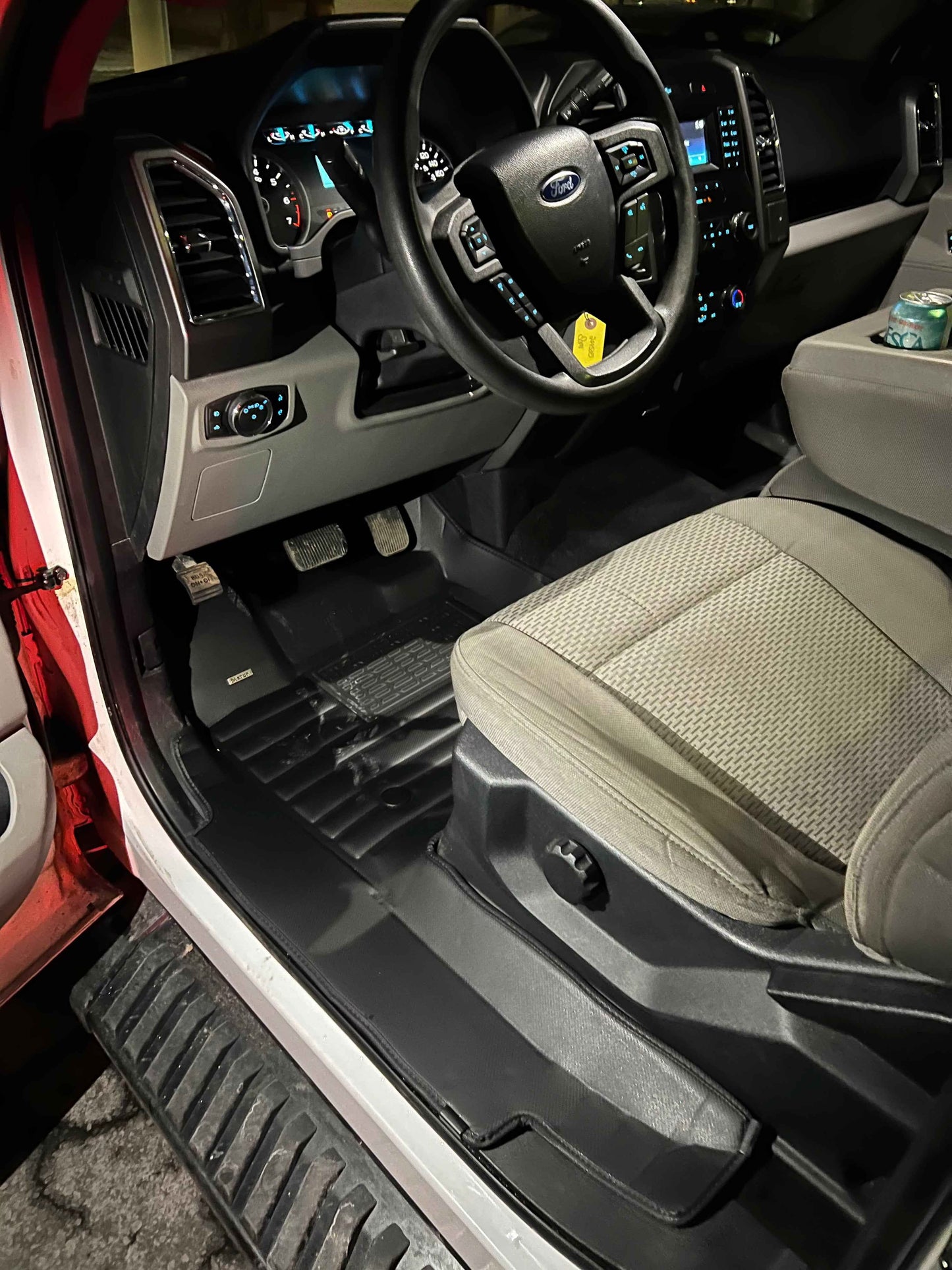Ford F150 Front Bench Seat Floor Mats 2015-2026 | Covers Row 1 & 2