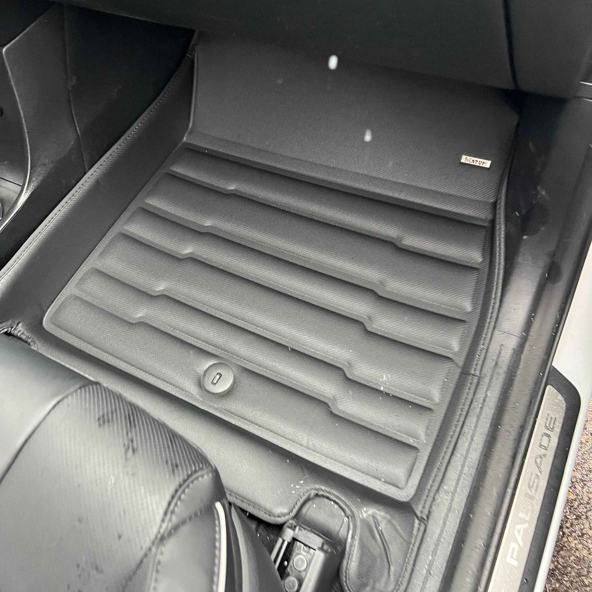Hyundai Palisade Hybrid (8 Seat) Floor Mats 2026 | Covers Row 1, 2 & 3