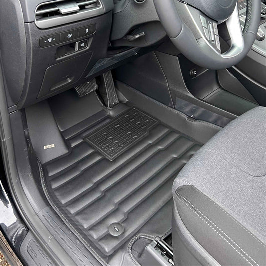 Kia Telluride (8 Seat) Floor Mats 2020-2025 | Covers Row 1, 2 & 3