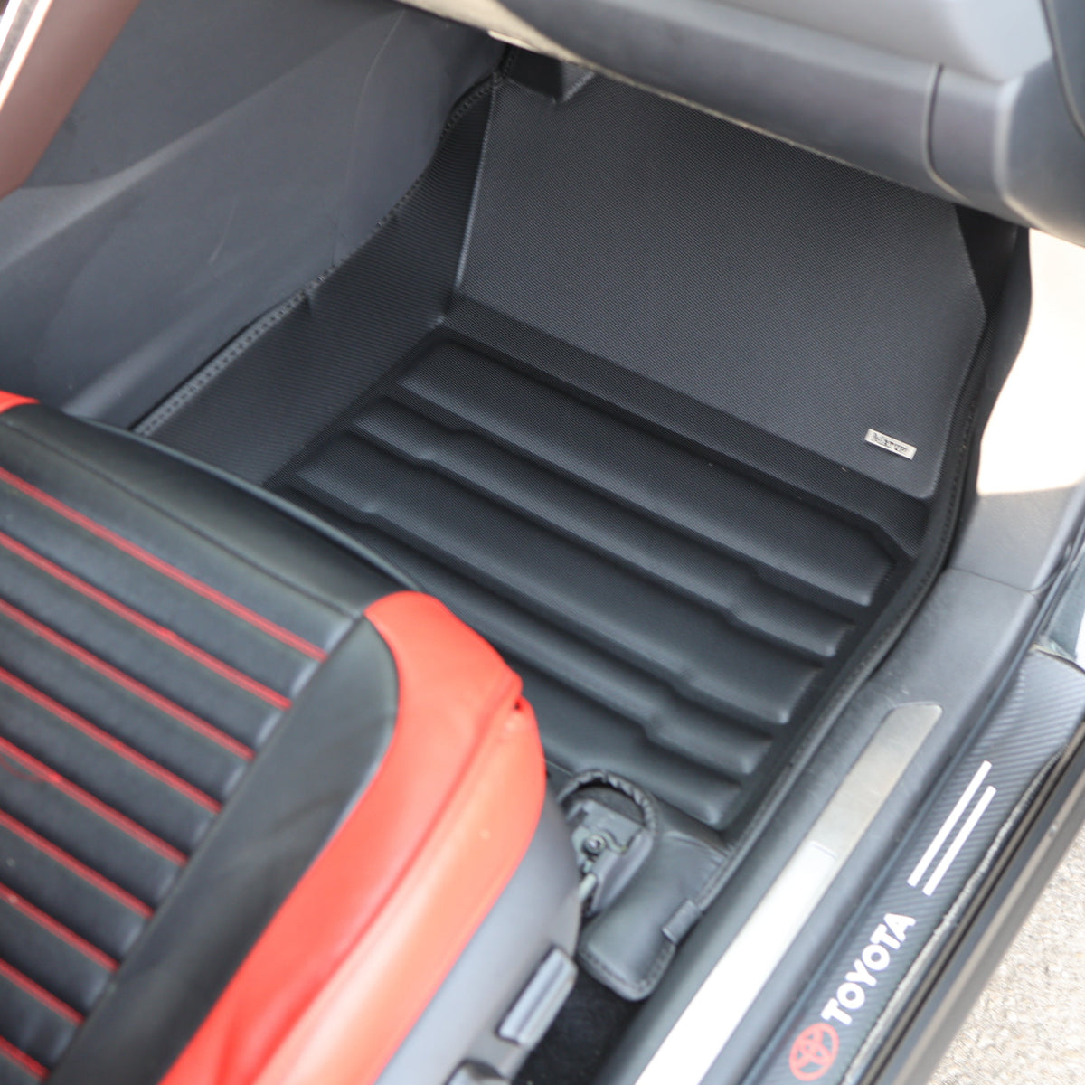 Toyota Venza 2021-2024 custom-fit floor mats by Mat Up! – rows 1 & 2