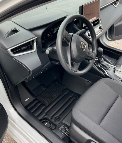Toyota Corolla Sedan (Non-Hybrid) Floor Mats 2020-2026 | Covers Row 1 & 2