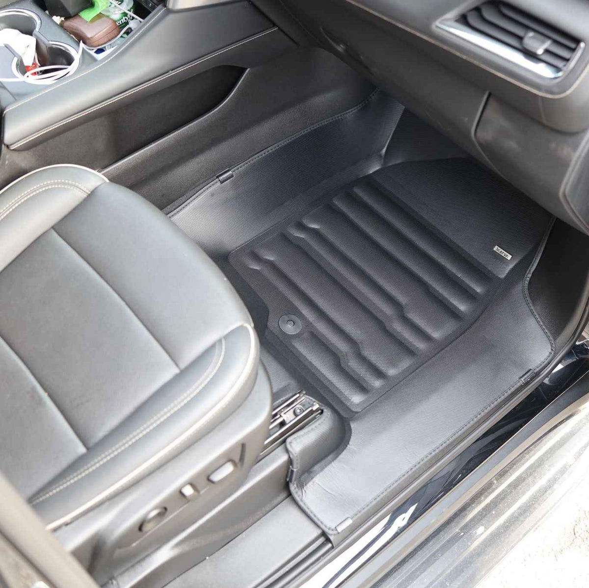 GMC Yukon XL (8 Seat) Floor Mats 2021-2026 | Covers Row 1, 2 & 3