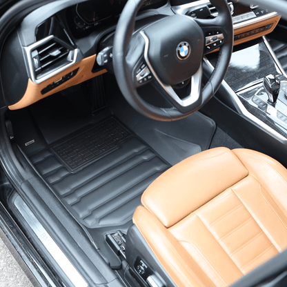 BMW 3 Series 2019-2026 custom-fit floor mats by Mat Up!