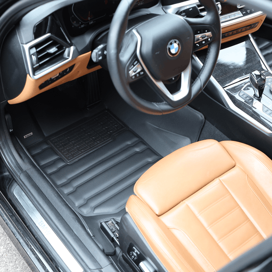 BMW 3 Series 2019-2026 custom-fit floor mats by Mat Up!