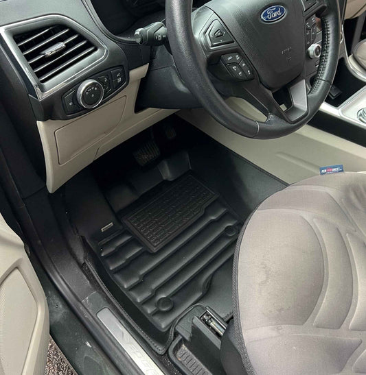Ford Edge Floor Mats 2015-2024 | Covers Row 1 & 2