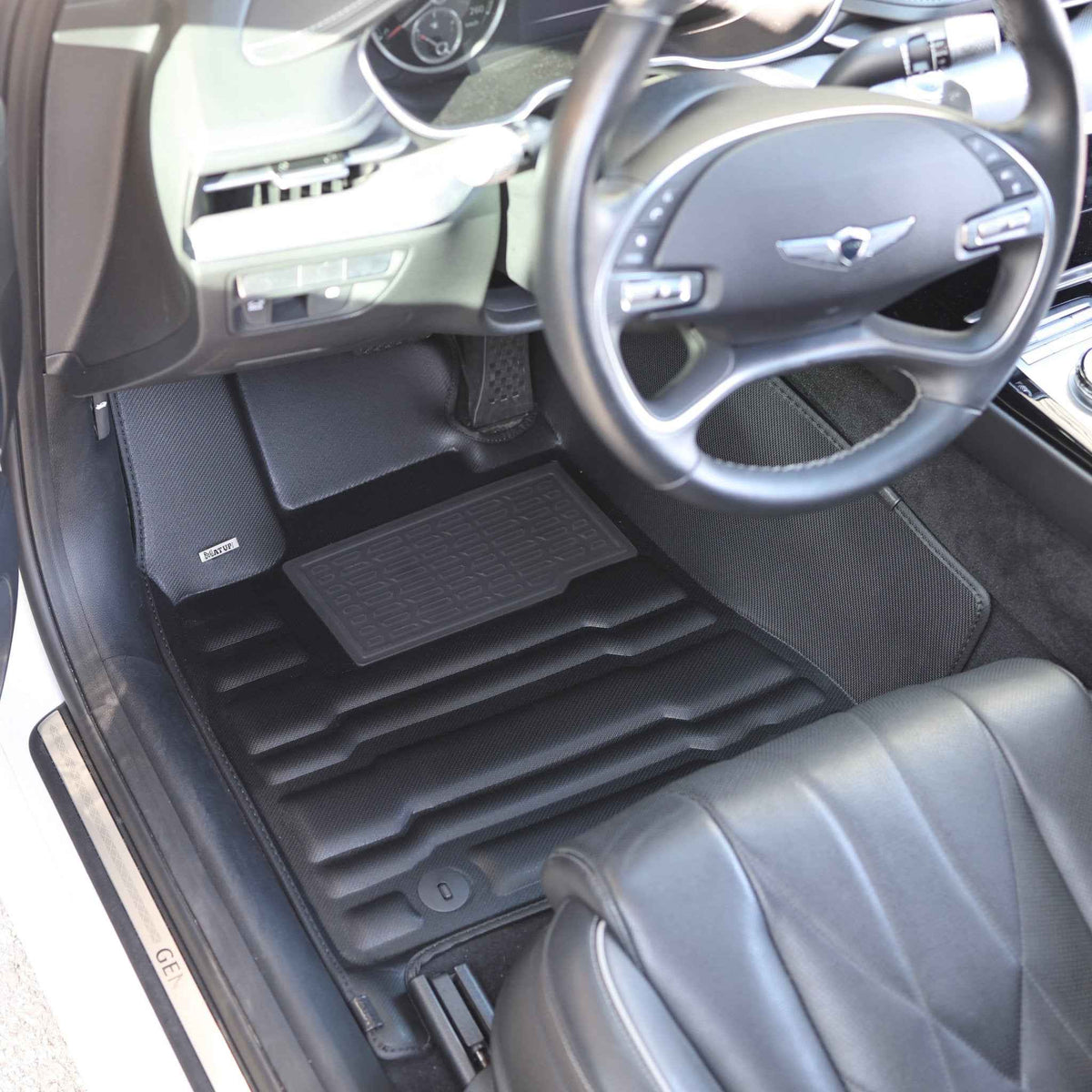 Genesis G80 AWD Floor Mats 2025-2026 | Covers Row 1 & 2