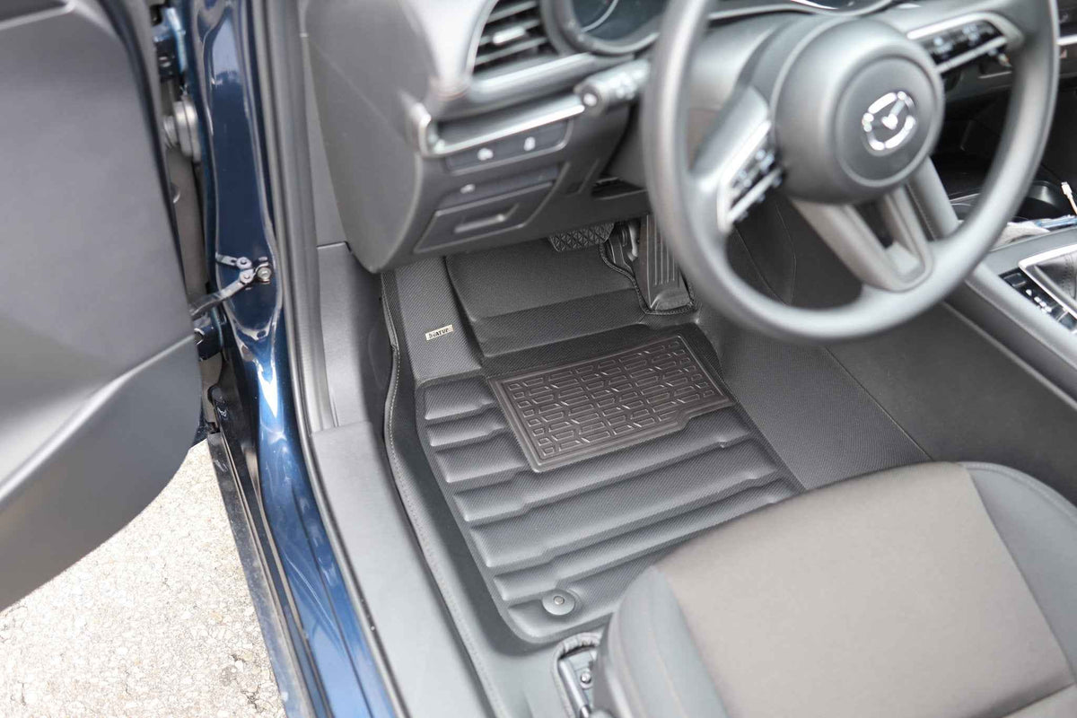Mazda Mazda 3 FWD Floor Mats 2019-2026 | Covers Row 1 & 2