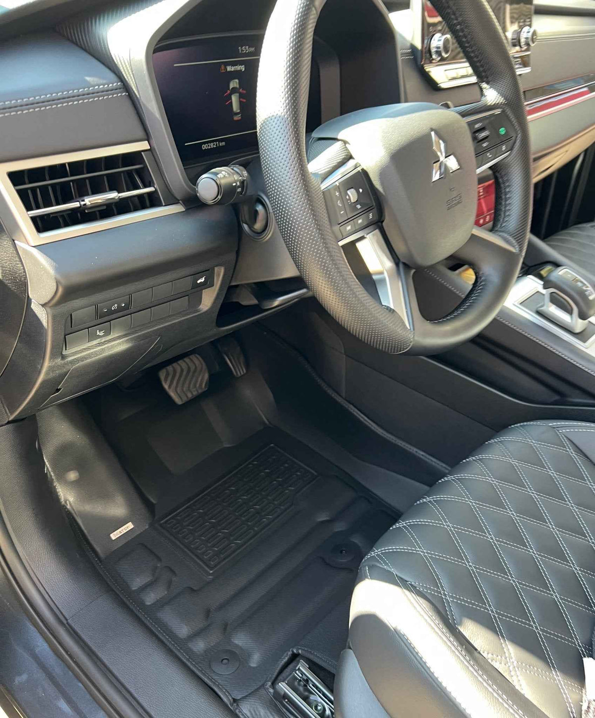 Mitsubishi Outlander PHEV Floor Mats 2022-2026 | Covers Row 1, 2 & 3