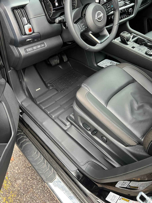 Nissan Pathfinder (8-seater) Floor Mats 2022-2026 | Covers Row 1, 2 & 3