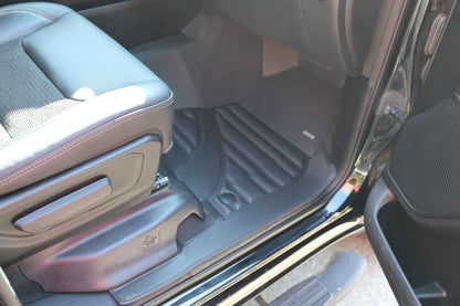 RAM 1500 Quad Cab (New Body) Floor Mats 2019-2025 | Covers Row 1 & 2