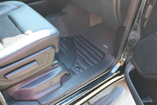 RAM 1500 Quad Cab (New Body) Floor Mats 2019-2025 | Covers Row 1 & 2