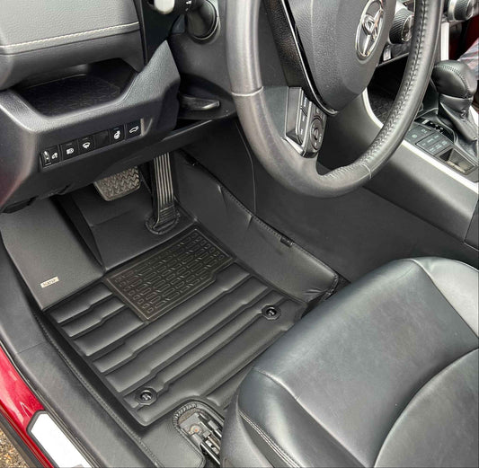 Toyota Highlander (7-Seat) (Hybrid) 2019-2026 custom-fit floor mats by Mat Up!