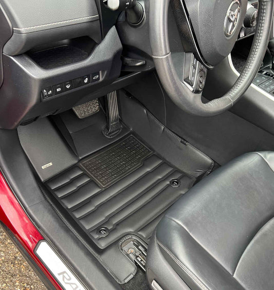 Toyota RAV4 (Hybrid) Floor Mats 2019-2025 | Covers Row 1 & 2