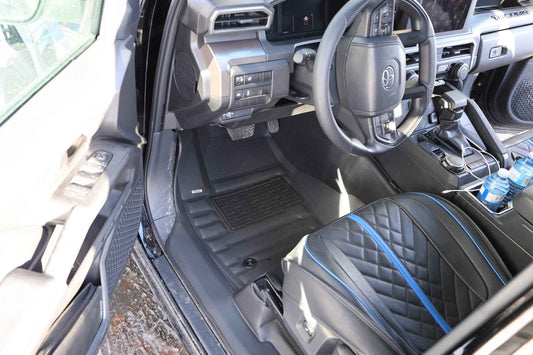 Toyota Tacoma (Double Cab) Floor Mats 2024-2026 | Covers Row 1 & 2