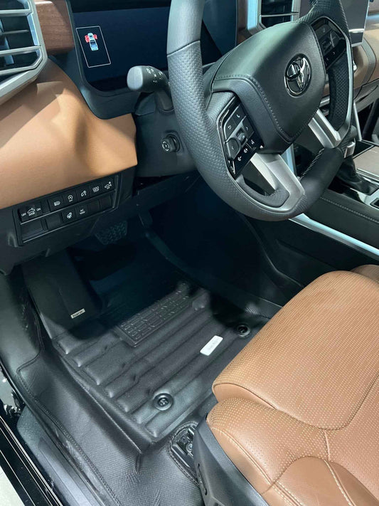 Toyota Tundra (CrewMax) Floor Mats 2022-2026 | Covers Row 1 & 2