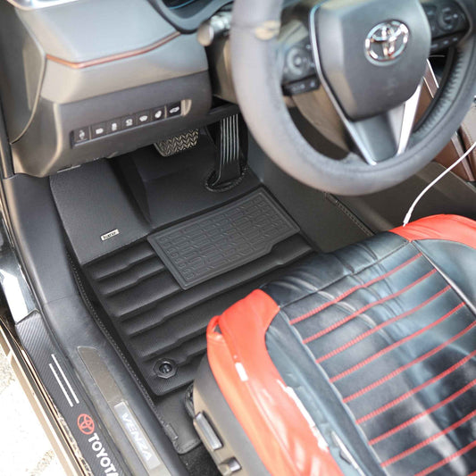 Toyota Venza Floor Mats 2021-2024 | Covers Row 1 & 2
